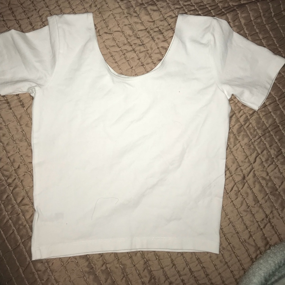 American apparel crop top